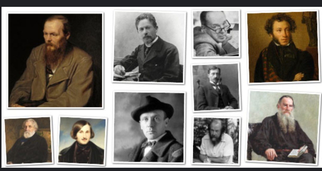 ادبیات روس یکی از برجسته ترین ادبیات در جهان است که از نویسندگان برتر آن میتوان به داستایفسکی آنتوان چخوف و لئو تولستوی اشاره کرد مضامین ادبیات روسیه را مفاهیمی چون هنر و خلاقیت، وجود و معنای زندگی ، و خانواده و روابط انسانی تشکیل میدهند