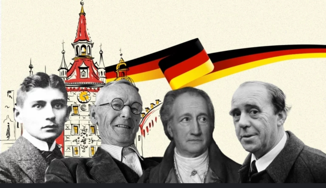 برترین نویسندگان آلمان که از آن میتوان به کافکا، برشت، هرمان هسه، گوته و همچنین هاینریش بل اشاره کرد درون مایه های ادبیات آلمان رو مضامینی همچون عمق فلسفی و اندیشه ورزی تاکید بر عواطف و احساسات و واقع گرایی و پسا واقع گرایی شکل میدهند