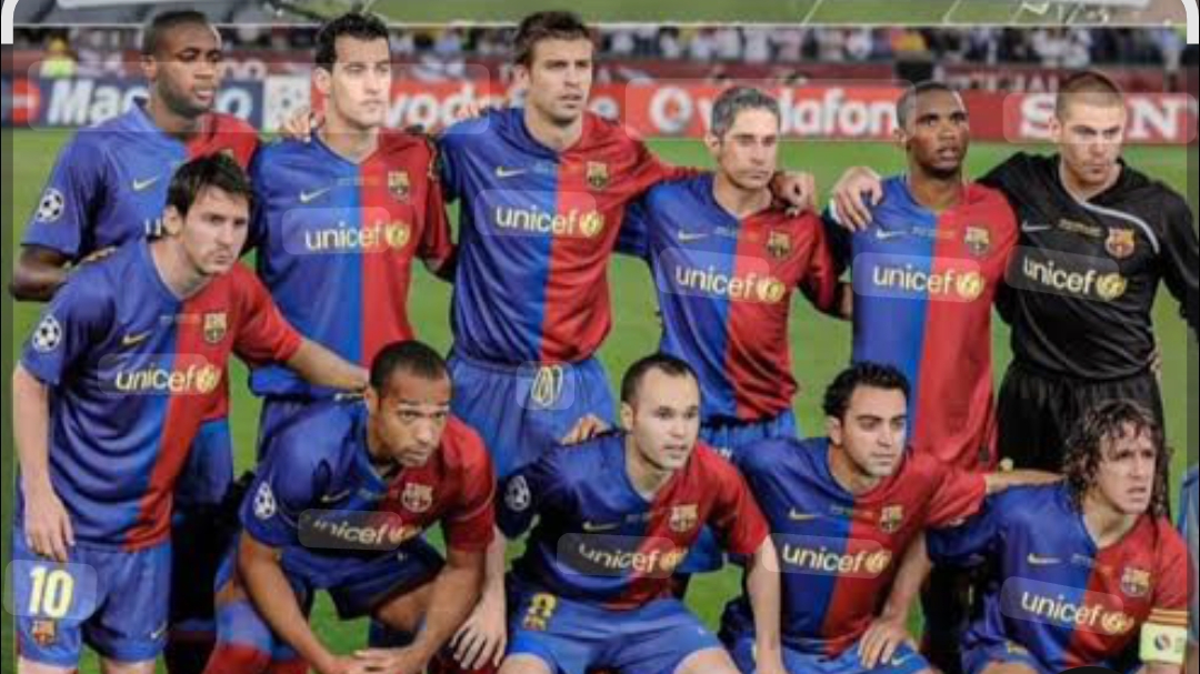 تیم مخوف سال 2009 به رهبری پپ گواردیولا که بنا به گفته بسیاری از هواداران و رسانه ها یکی از بهترین ترکیب های تاریخ فوتبال میباشد این تیم در فصل 2009 به تمامی افتخارات فوتبال اروپا (شش گانه) دست یافت