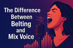 فرق بین بلتینگ (Belting) و میکس وُیس (Mixed Voice)