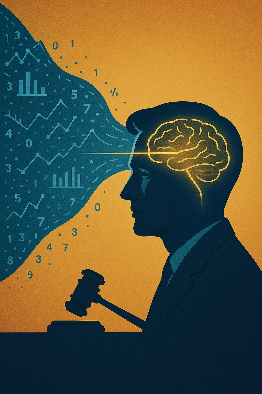 این تصویر، قدرت تحلیل و استراتژی انسانی را در مقابل حجم عظیم اطلاعات ماشینی به نمایش می‌گذارد.