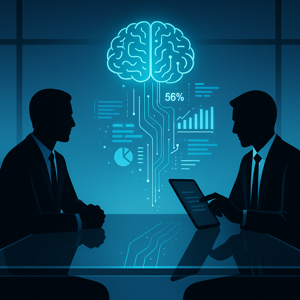 هوش مصنوعی به عنوان دستیار تحلیلی در جلسه مذاکره، با ارائه داده های استراتژیک به وکیل، قدرت تصمیم گیری او را افزایش میدهد.