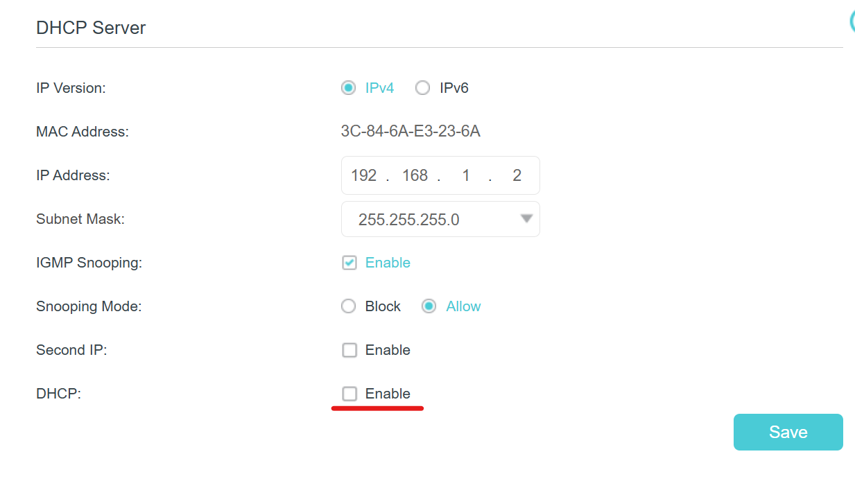 آیپی دادن خودکار رو لغو میکنه چون کانفلیکت میخوره