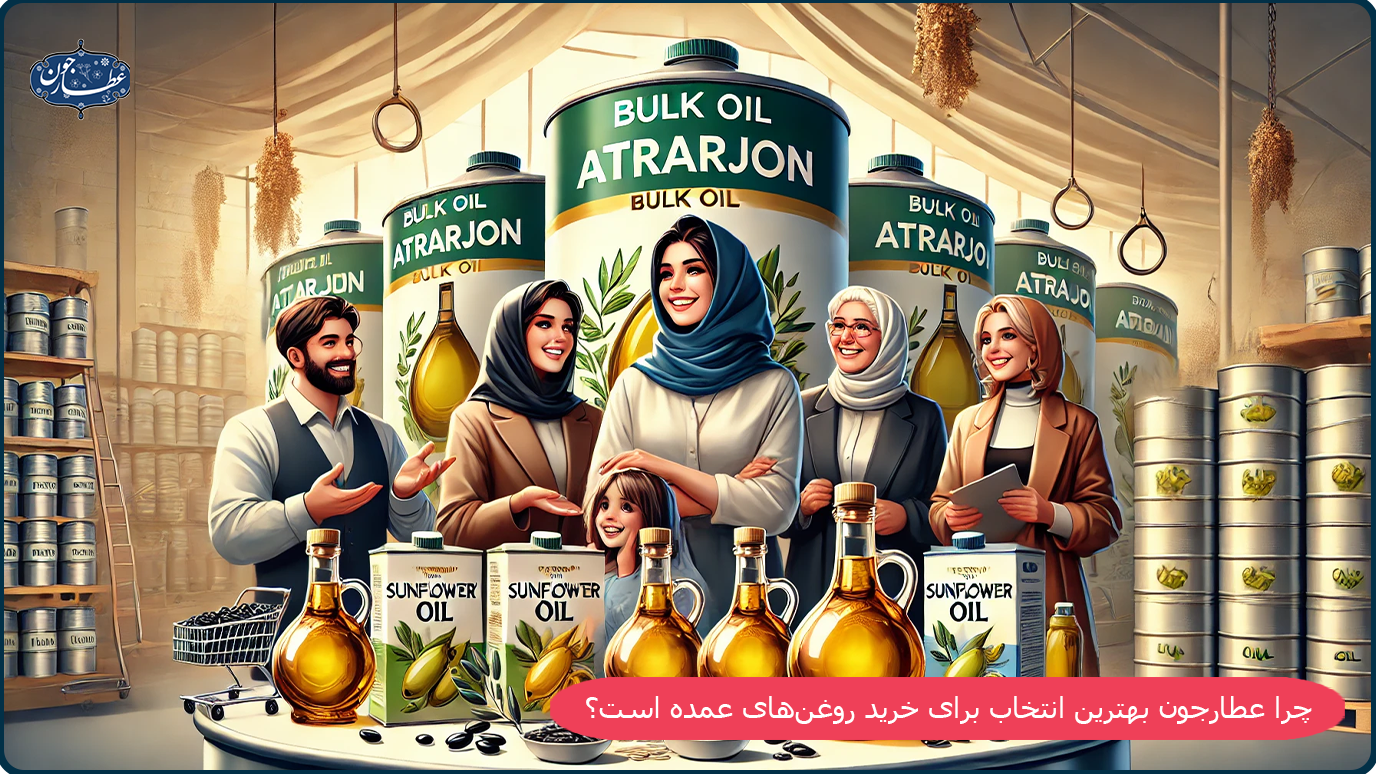 چرا عطارجون بهترین انتخاب برای خرید روغن‌های عمده است؟