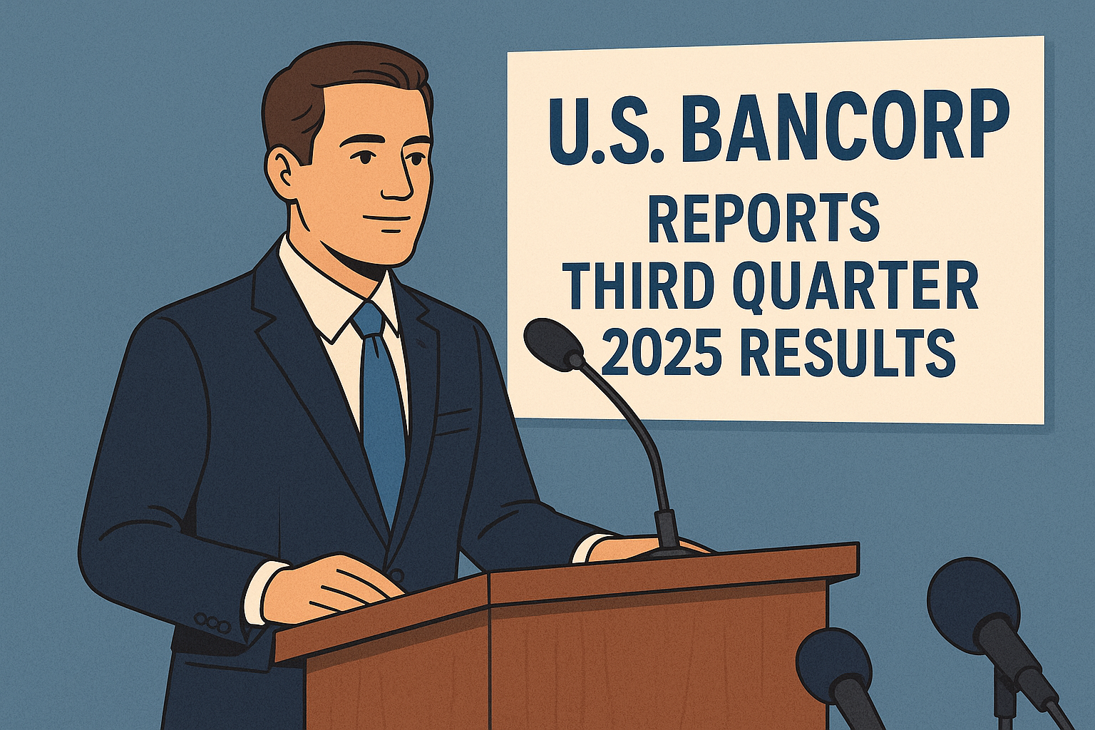 یو اس بانکورپ نتایج سهماهه سوم ۲۰۲۵ خود را اعلام کرد