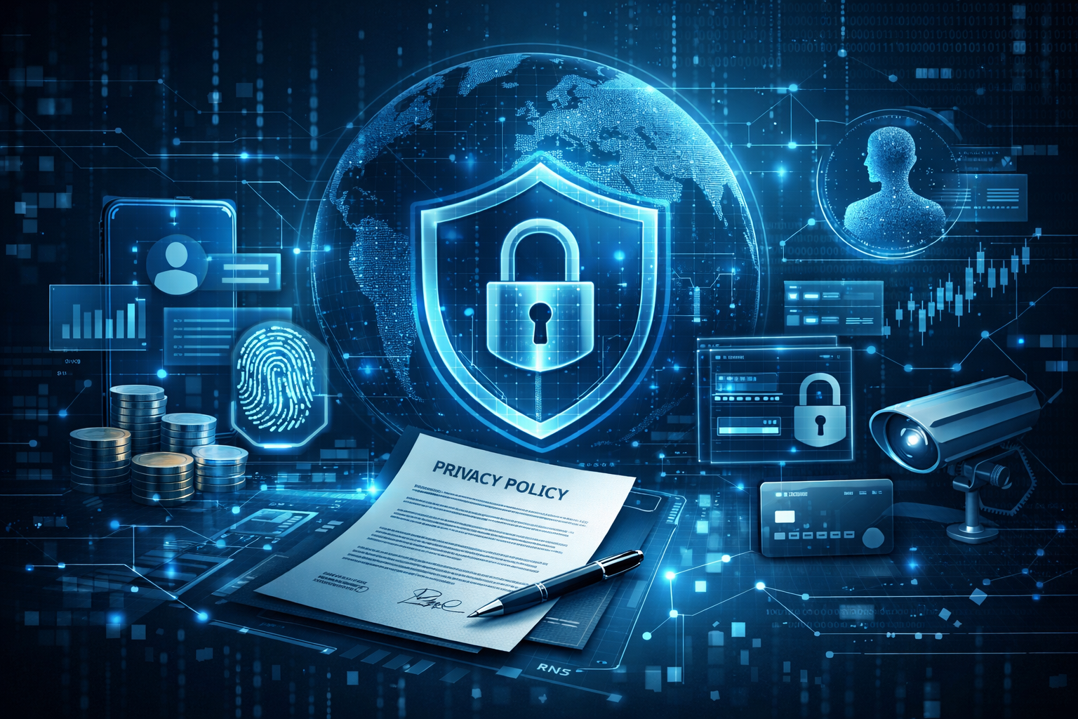 سیاست حریم خصوصی و استفاده از دادههای شخصی در خدمات مالی RNS