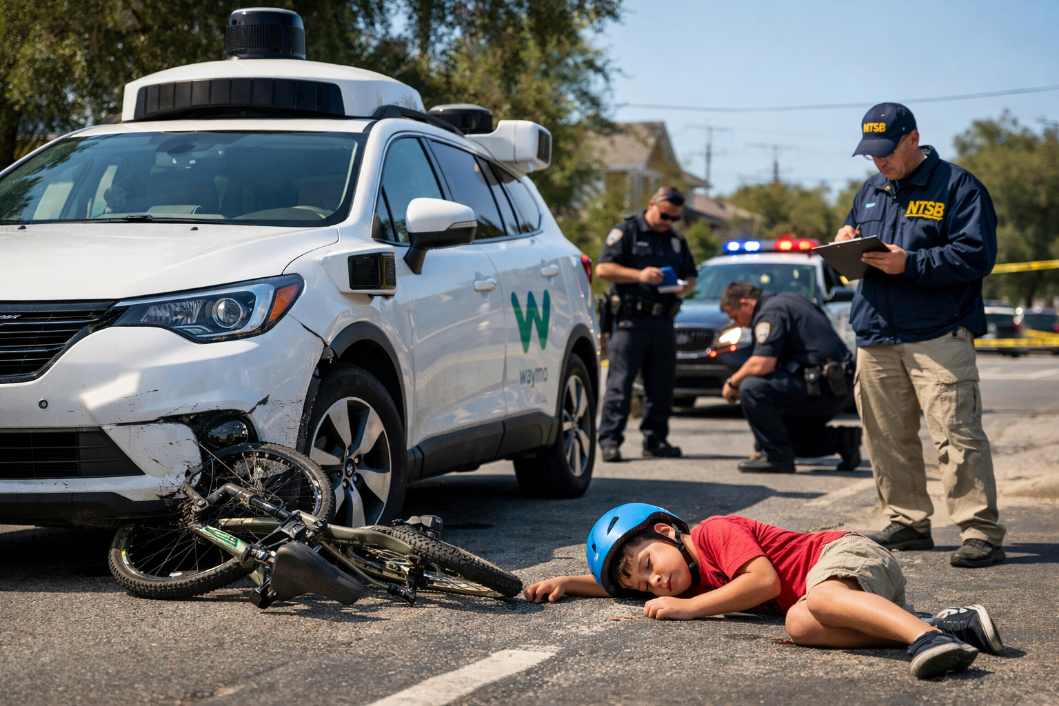 تحقیقات تنظیمکنندگان ایمنی خودرو آمریکا درباره تصادف خودروی خودران ویمو با کودک