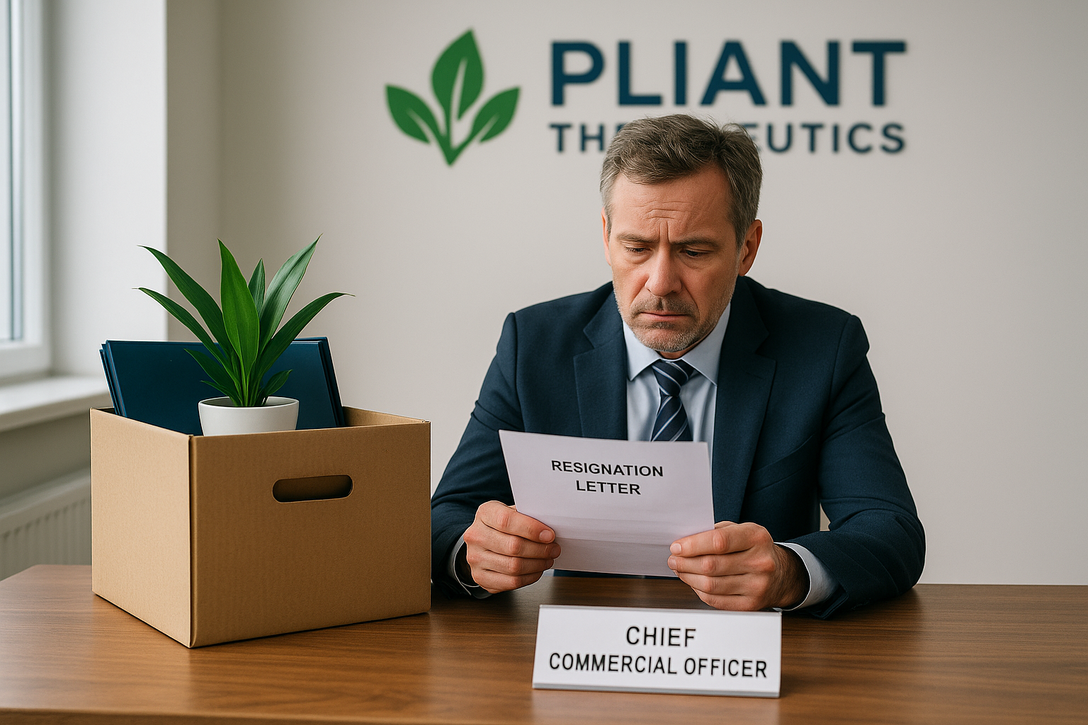 استعفای مدیر ارشد تجاری شرکت پلاینت ترپیوتیکس