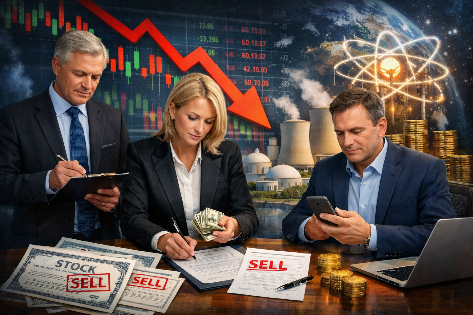 فروش قابل توجه سهام توسط مدیران ارشد شرکت نانو نوکلیر انرژی