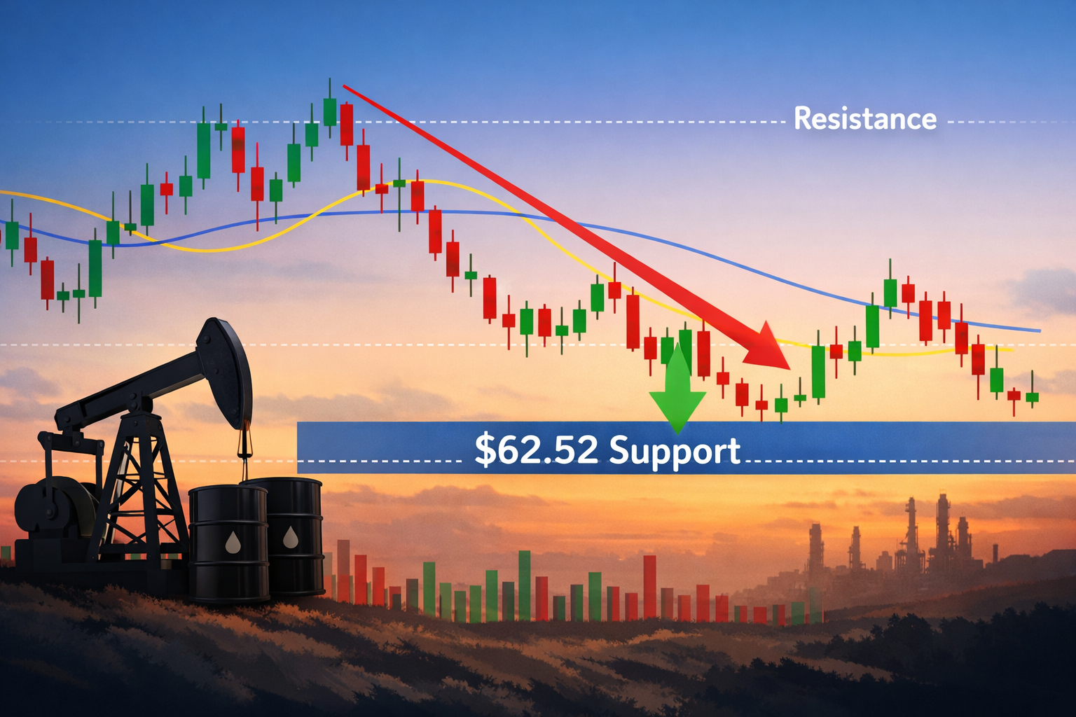 تحلیل تکنیکال نفت آمریکا