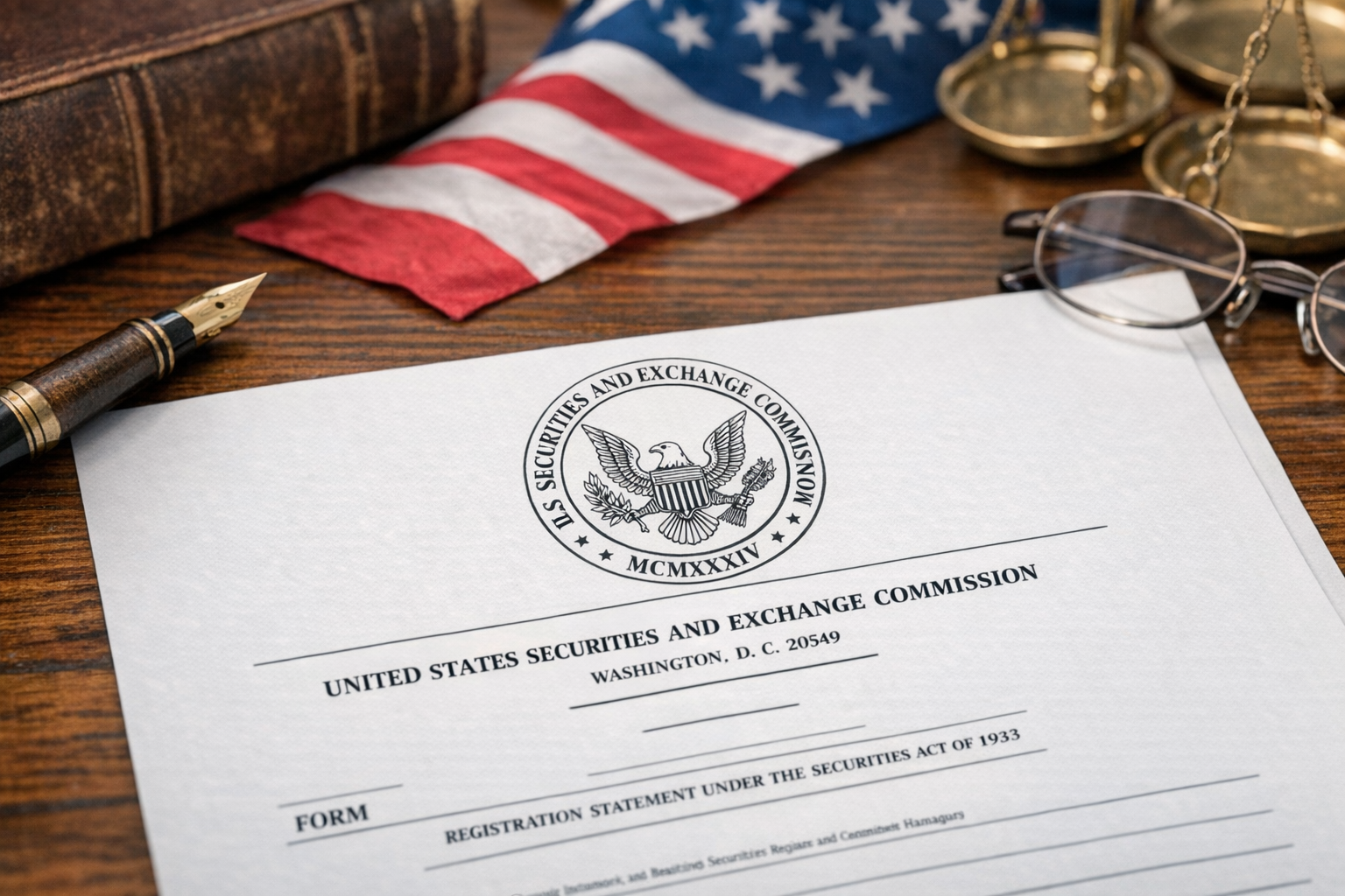 سند اصلی ثبت شده در کمیسیون بورس و اوراق بهادار آمریکا