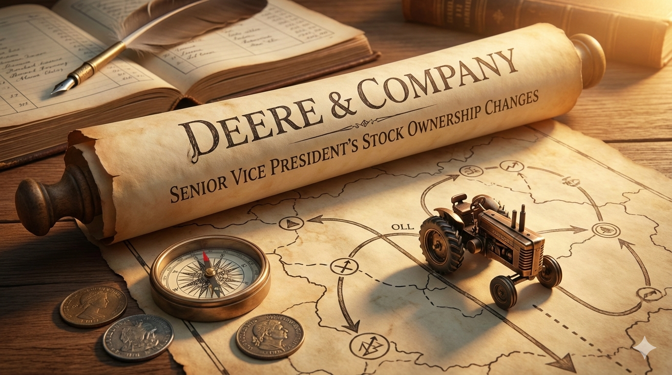 گزارش تغییرات مالکیت سهام شرکت دیر اند کمپانی توسط معاون ارشد