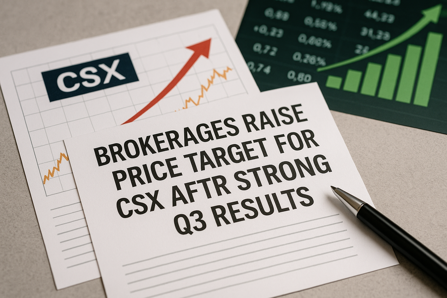 کارگزاریها هدف قیمتی CSX را پس از نتایج مثبت سهماهه سوم افزایش دادند