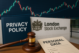 سیاست حریم خصوصی و استفاده از داده‌های شخصی در بورس لندن