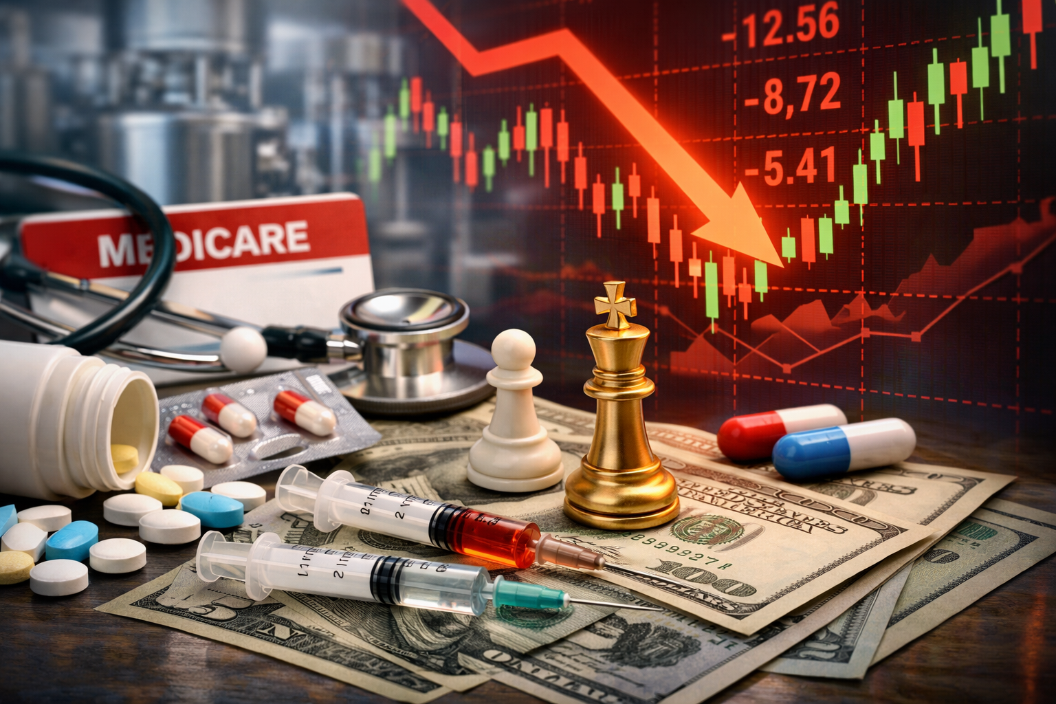 تاثیر مذاکرات قیمتگذاری دارویی مدیکر بر سهام شرکتهای داروسازی بزرگ