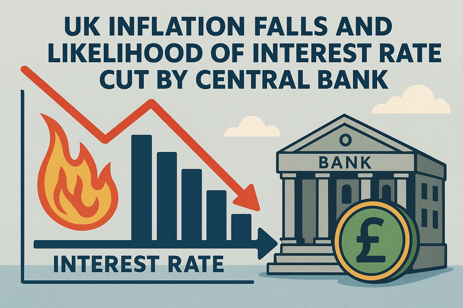 کاهش تورم انگلیس و احتمال کاهش نرخ بهره توسط بانک مرکزی