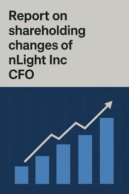 گزارش تغییرات مالکیت مدیر مالی شرکت nLight Inc