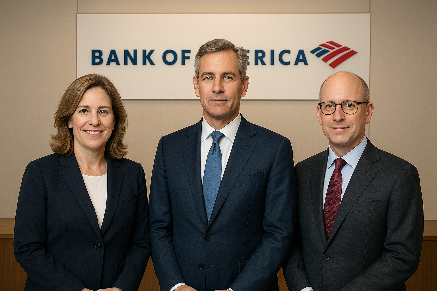 تغییرات مدیریتی جدید در بانک آمریکا: انتصاب دو رئیس مشترک و ارتقای مقام مدیر مالی