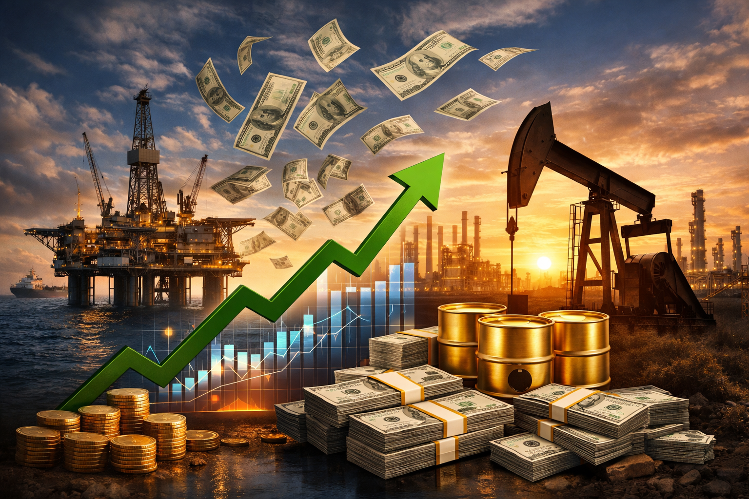 شرکت نفتی بزرگ: رکورد تولید و بازگشت ۲۷ میلیارد دلار به سهامداران