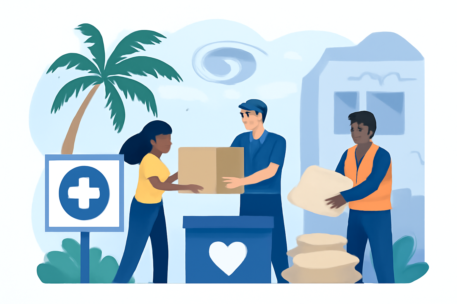 همکاری استراتژیک برای کمک‌رسانی به جامائیکا پس از طوفان ملیسا