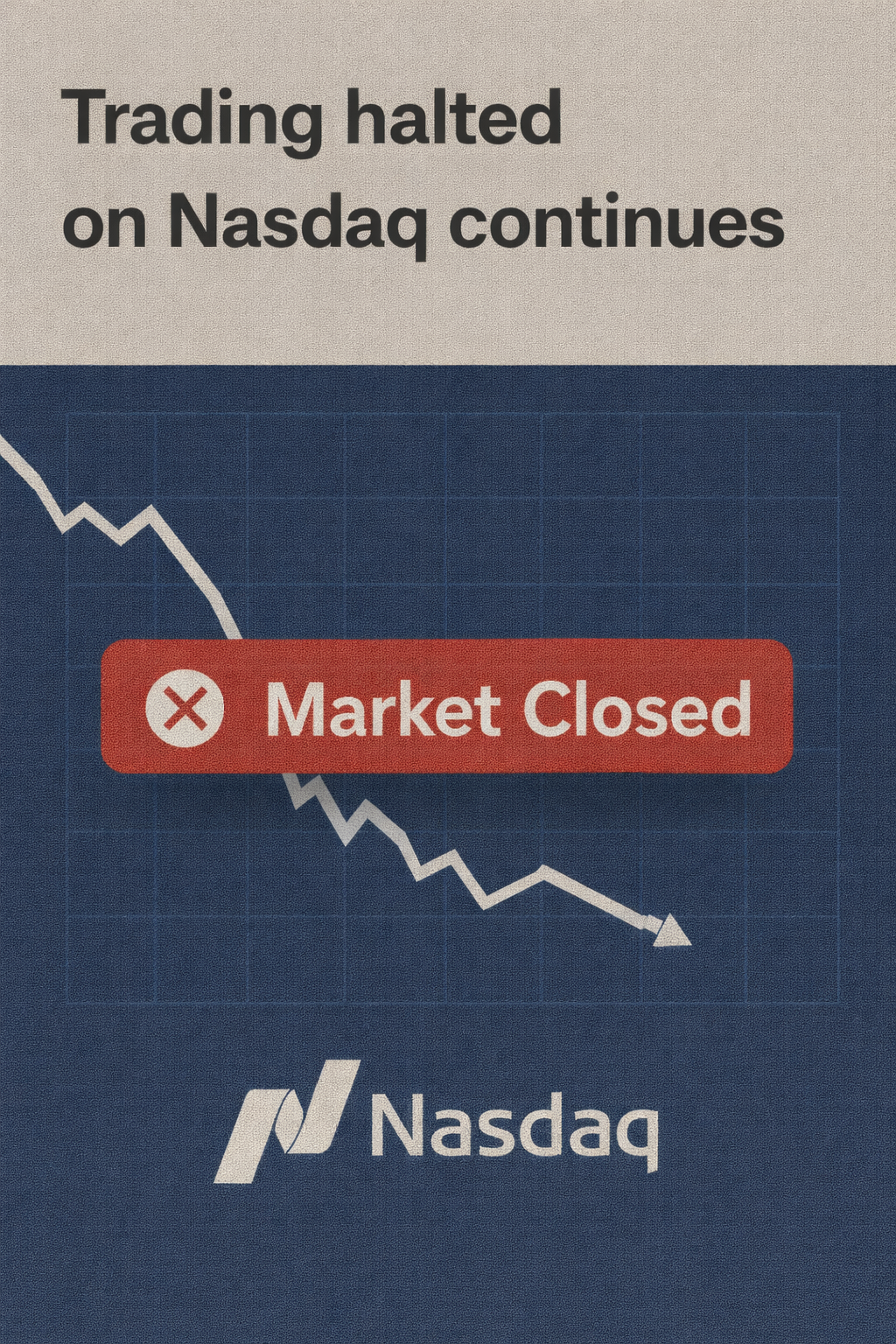 توقف معاملات در بورس نزدک همچنان ادامه دارد