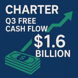 چارتر کامیونیکیشنز: جریان نقدی آزاد سه‌ماهه سوم به ۱.۶ میلیارد دلار رسید
