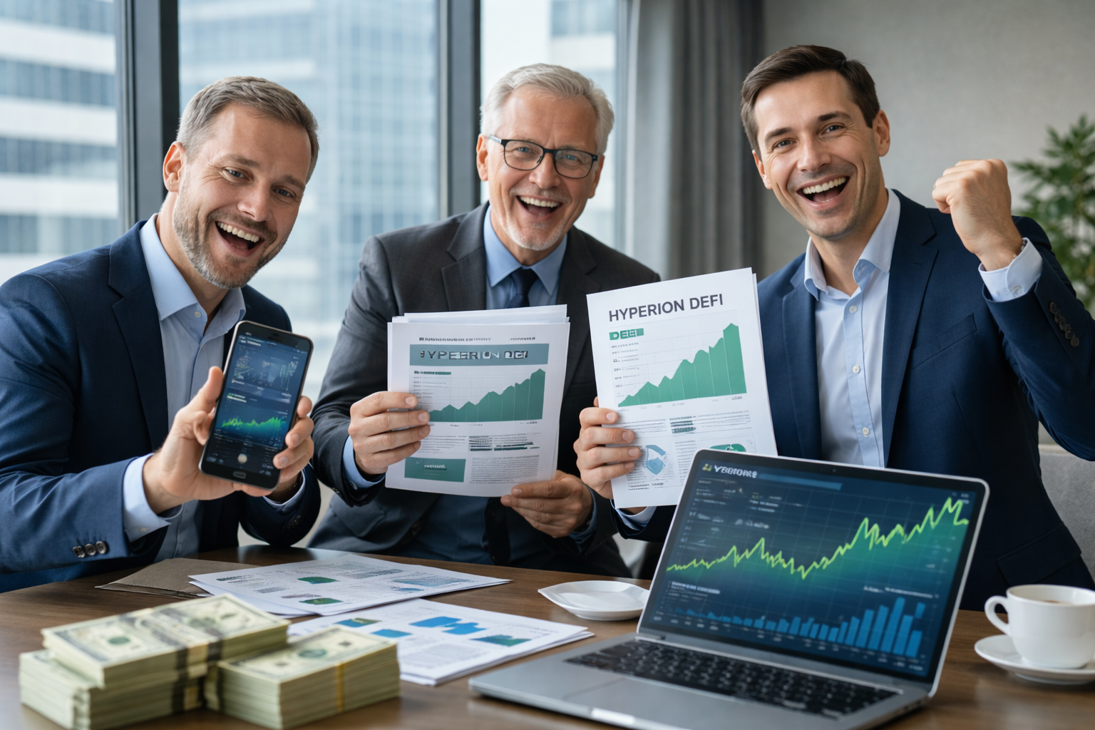 خرید سهام توسط مدیران ارشد شرکت هایپریون دی‌فای