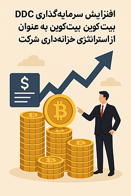 افزایش سرمایه‌گذاری DDC در بیت‌کوین به عنوان بخشی از استراتژی خزانه‌داری شرکت