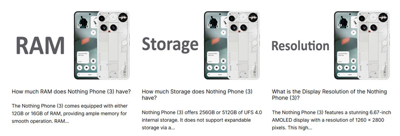 Faxty.com: Nothing Phone (3) specifications