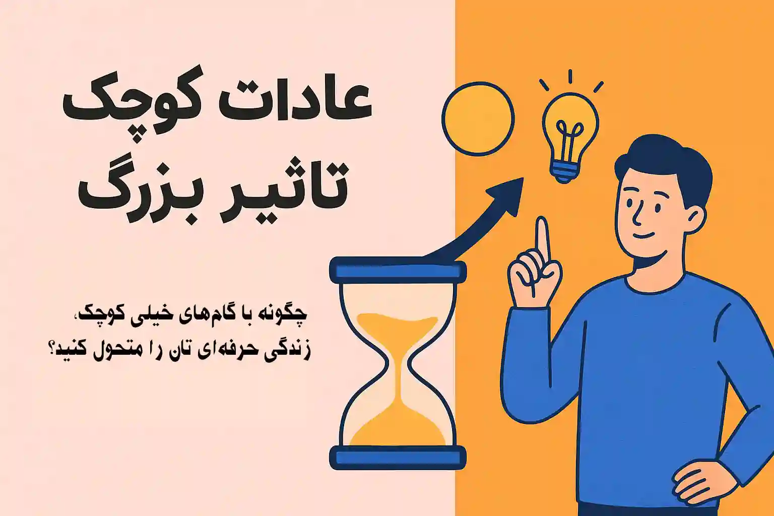 عادات کوچک، تأثیر بزرگ — خلاصه‌ای عملی برای طراحان سایت و صاحبان کسب‌وکار