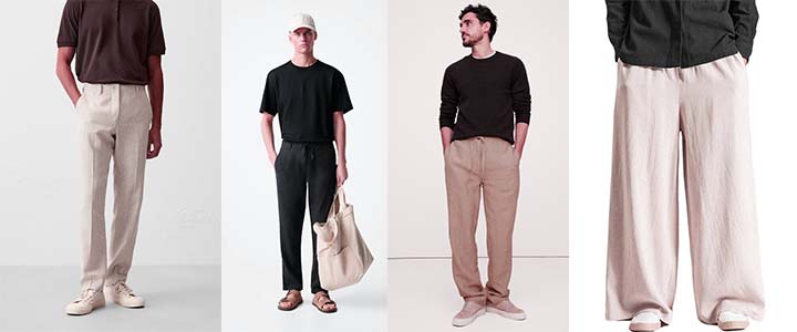 شلوار لنین مردانه یا لینن مردانه؟ کدام صحیح است؟