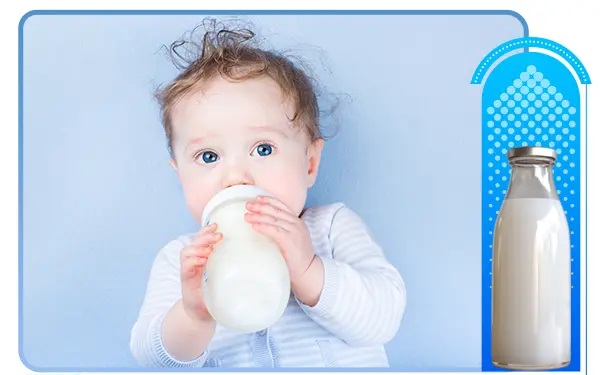 مشکلات گوارشی ناشی از مصرف شیر گاو در کودکان و راهکارهای جایگزین گیاهی