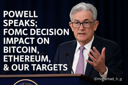 پاول صحبت می‌کند؛ تاثیر تصمیم FOMC بر بیت‌کوین، اتریوم و نقشه ما برای رسیدن به اهداف