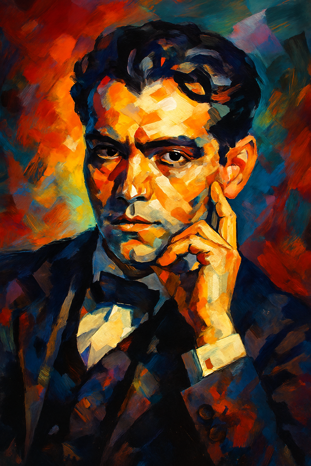 محمدرضا گلی احمد گورابی «حاشیه‌های شعر: اجرای بی‌فرمی در سوررئالیسم لورکا |اثر اثر دیوید فرد ریختر