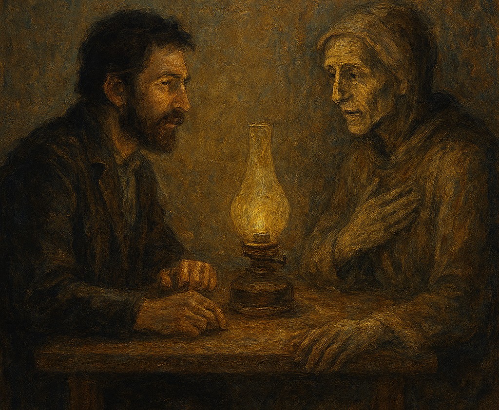 «گفتوگوی شاعر و وجدان ،شعری از محمدرضا گلی احمدگورابی»