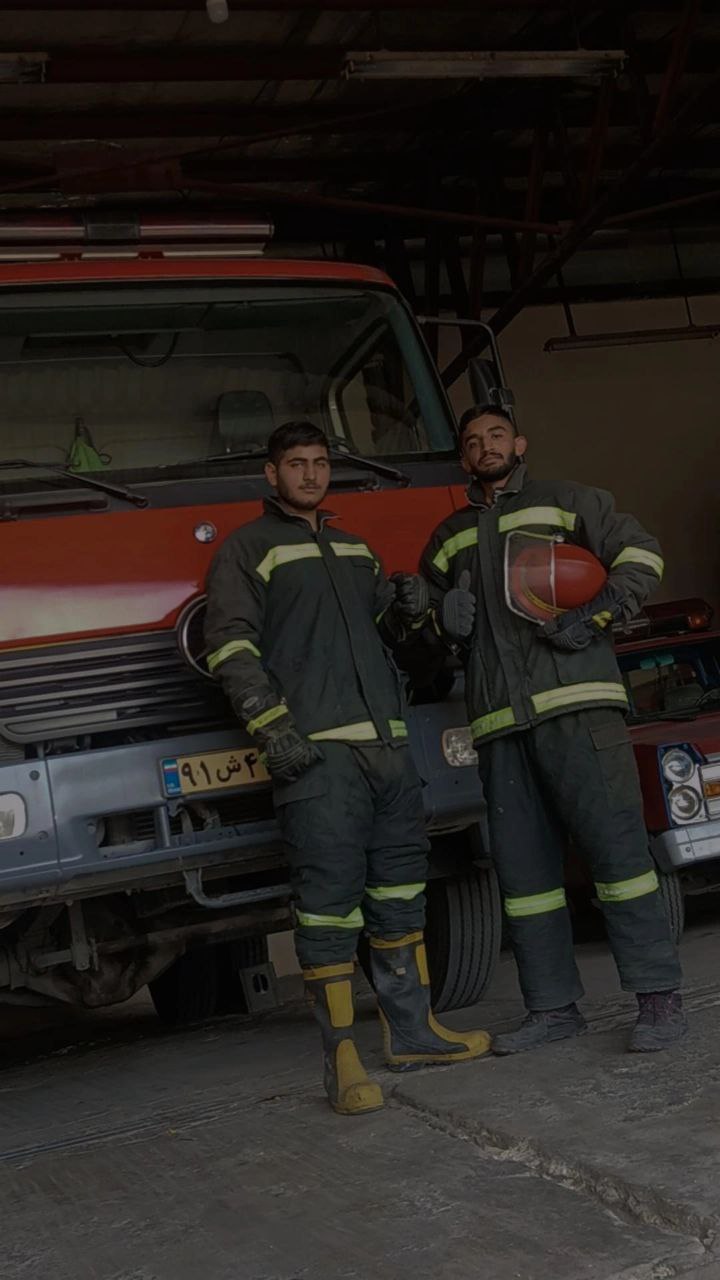 آتش نشان نمونه😏