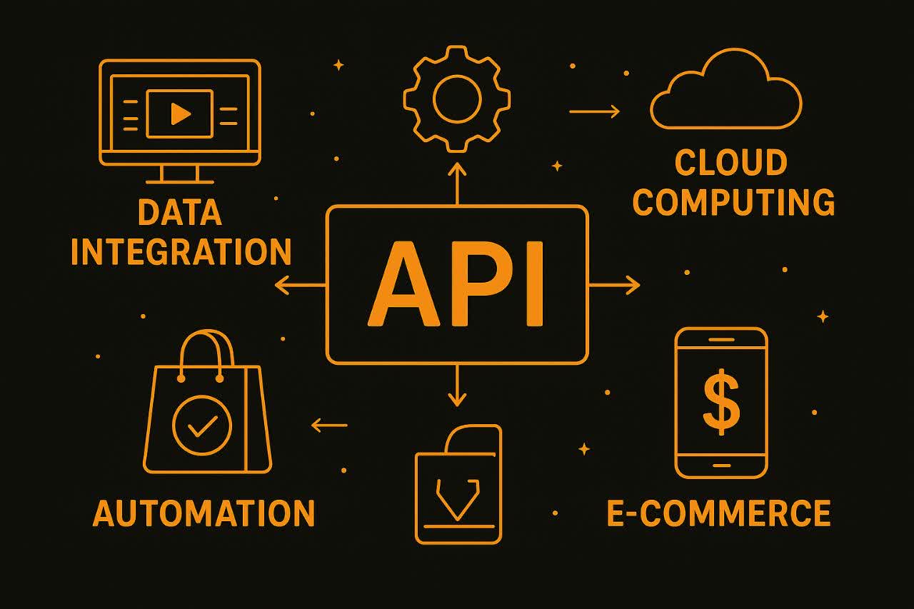 کاربرد های API (یکپارچه سازی داده، اتوماسیون، تجارت الکترونیک و رایانش ابری)