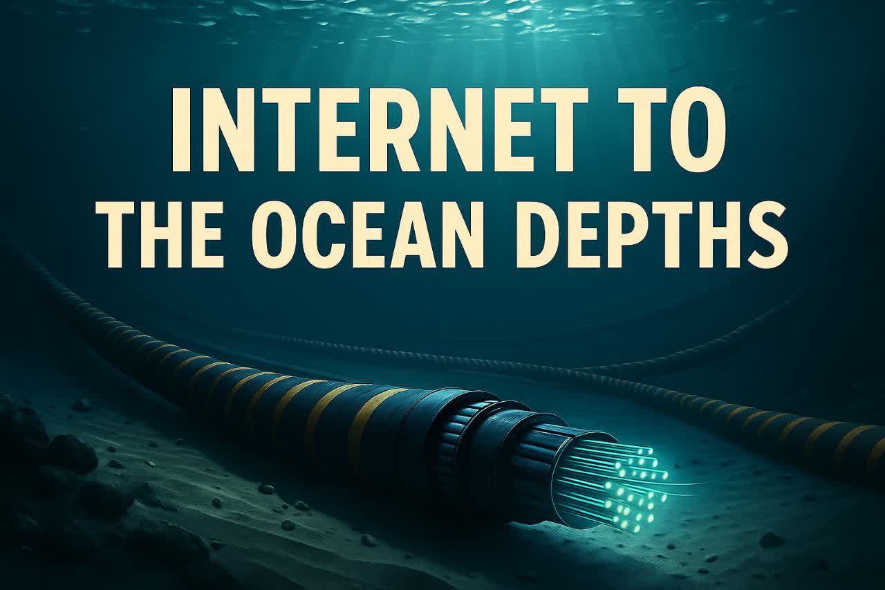 اینترنت تا اعماق اقیانوس