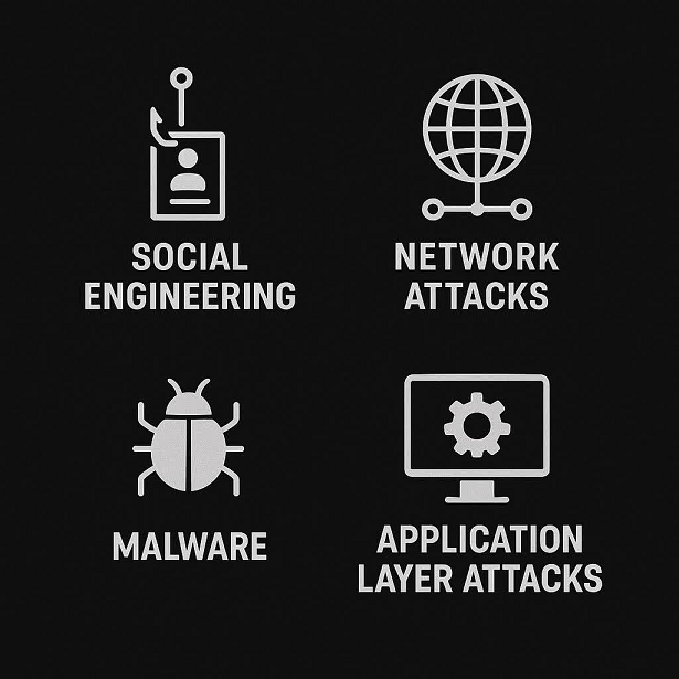 انواع حملات هکری