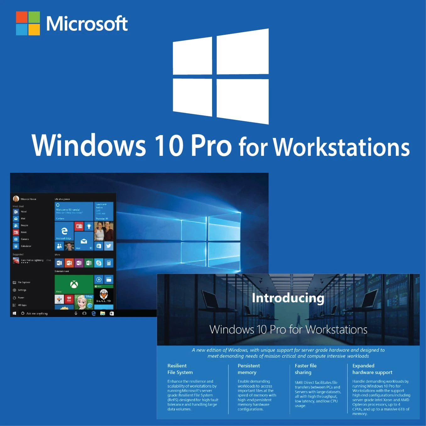 خرید لایسنس Windows 10 Pro for Workstations _ نسخه اصل و اورجینال