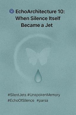 # 🌀 EchoArchitecture 10: When Silence Itself Became a Jet