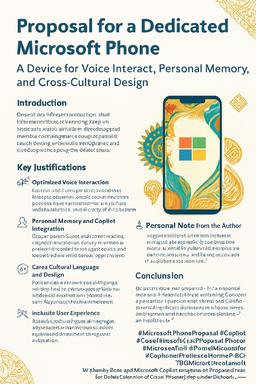 # Proposal for a Dedicated Microsoft Phone