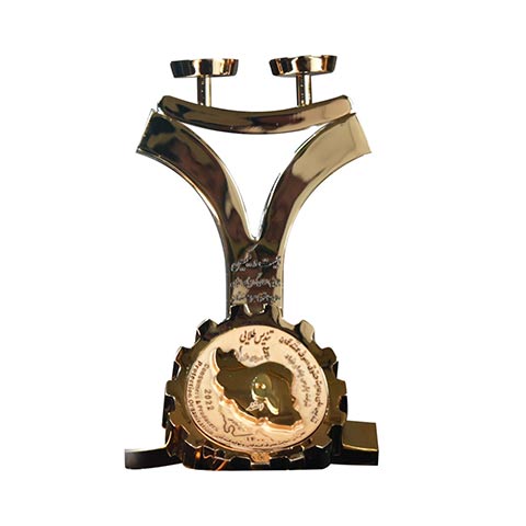 تندیس طلایی رعایت حقوق مصرف کنندگان وزارت صنعت معدن و تجارت ایران سال 1402