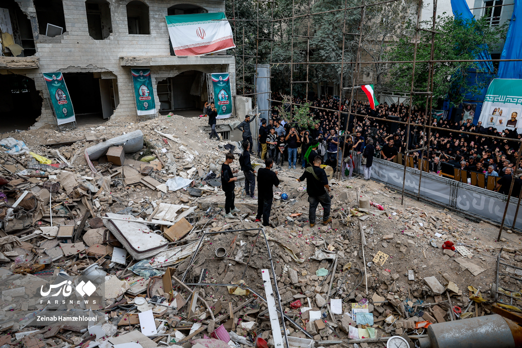 گزارش تصویری خبرگزاری فارس از بزرگداشت شهدای حمله به نارمک تهران | عکاس: زینب حمزهلویی