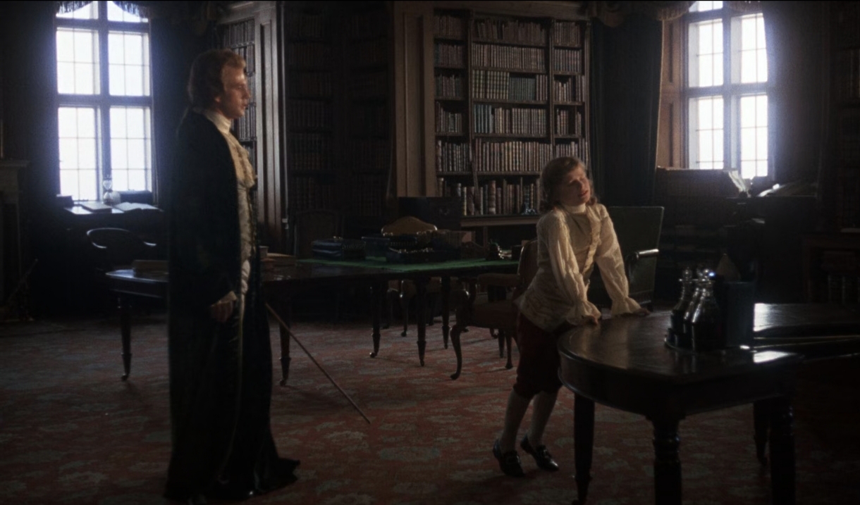 بری درحال تنبیه لرد بلینگدون