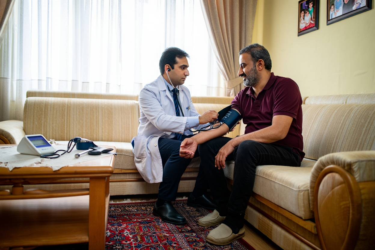 ویزیت متخصص مغز و اعصاب در منزل توسط آرین طب