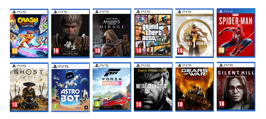 محبوب ترین بازی های PS5 , PS4