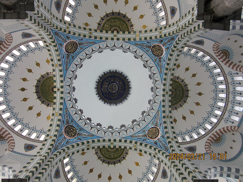 مسجد مکی زاهدان (سقف)