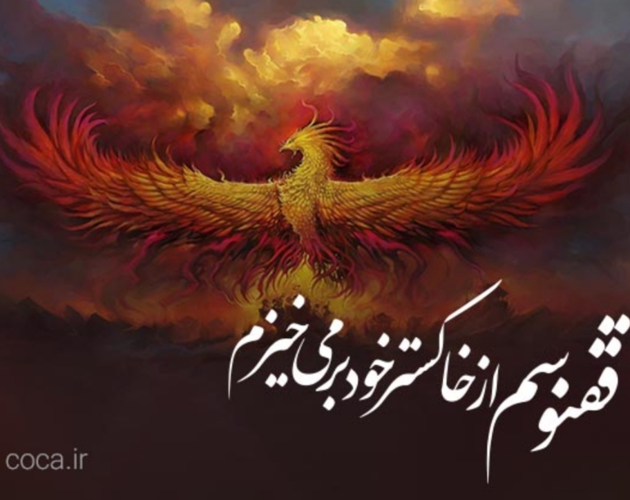 گاهی باید به خودت بگی: دیگه بسه! وقتشه ققنوس درونم رو بیدار کنم.