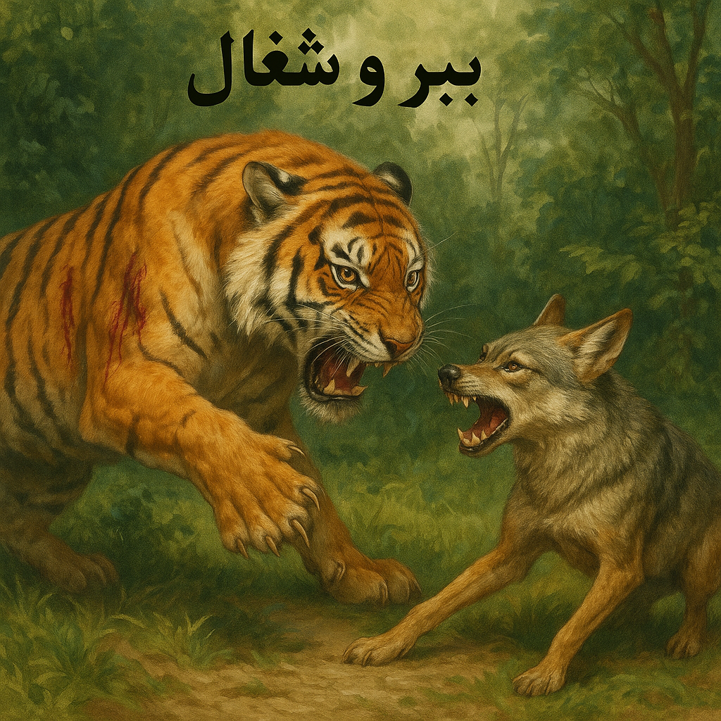 نبرد ببر و شغال